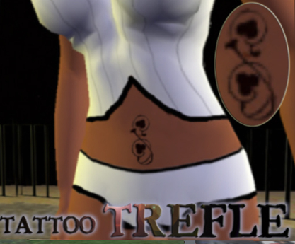 Second Life Marketplace - Sweet delicate belly tattoo, sexy